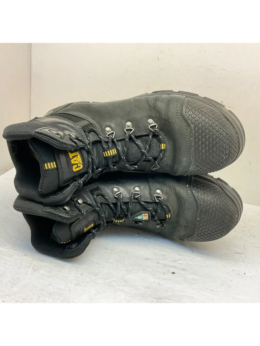 Caterpillar Men's Accomplice WP Steel Toe CSA Work Boots P725173 Black Size 13W